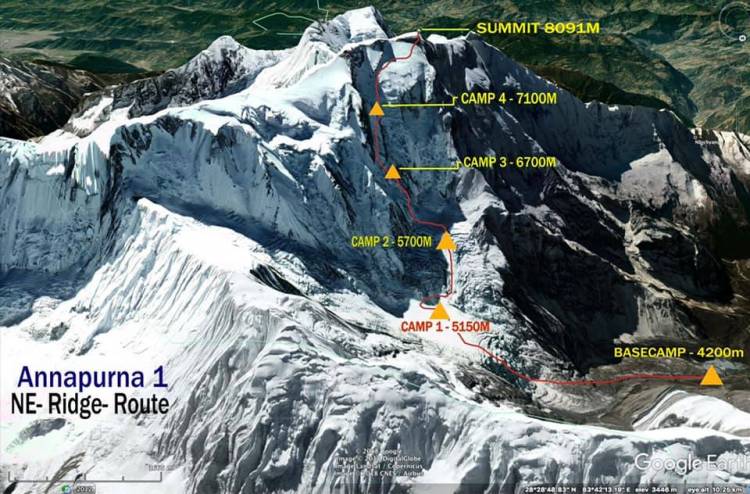 To Annapurna (8.091μ) επόμενος στόχος του Α. Συκάρη την άνοιξη του 2020!