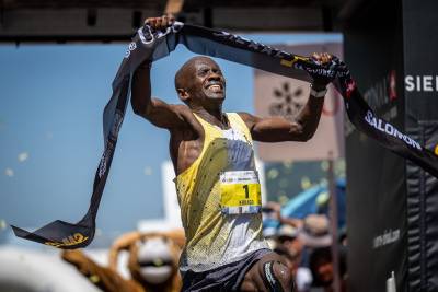 Philemon Kiriago (KEN) win at Sierre-Zinal 2025WMRA- Marco Gulberti