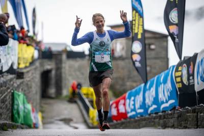 Nina Engelhard wins the Grossglockner Mountain Run 2024 Photo: WMRA Marco Gulberti