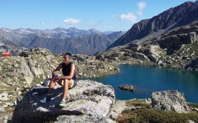 Κάπου στα Πυρηναία κατά τη διάρκεια του Pyrenees Stage Run...