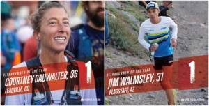 O Jim Walsmley και η Courtney Dauwalter &quot;ultrarunners of the year&quot; για το 2021!
