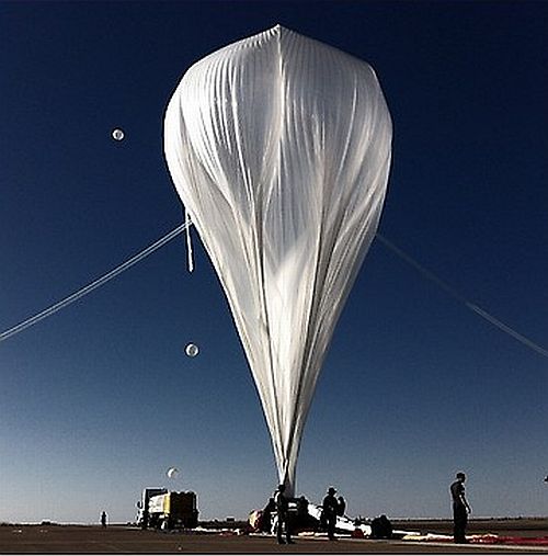 Το αερόστατο που σήκωσε τον Felix στα 42 χιλιόμετρα!