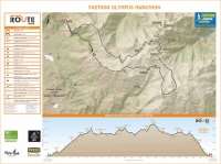Ο χάρτης του Faethon Olympus Marathon από την ROUTE maps!