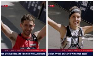 UTMB - #OCC > Manuel MERILLAS και Sheila AVILÉS CASTAÑO οι νικητές