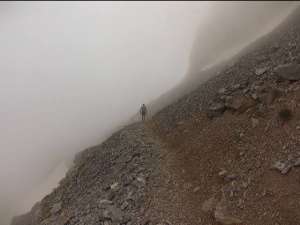 Αθλητές κάτω από το Στεφάνι μέσα στην πυκνή ομίχλη