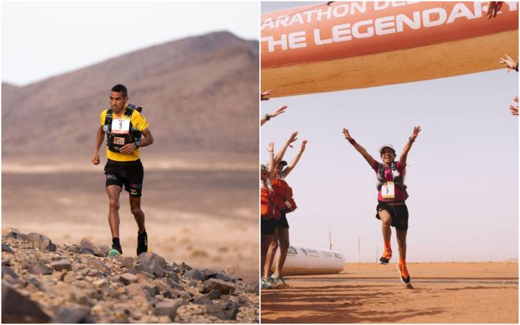 10η νίκη για τον Racid El Morabity και 1η για την Aziza El Amrany στο 38 Marathon Des Sables Legendary!