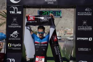 Maxim Channe &amp; Marta Menditto winners of the full-distance XTERRA OMAN MUSANDAM 2023!